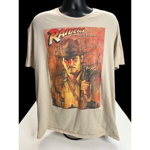 Indiana Jones Raiders of the Lost Ark XXL T-Shirt - Vintage Style Movie Tee